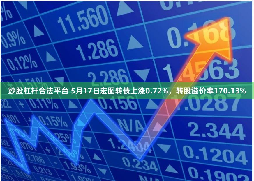 炒股杠杆合法平台 5月17日宏图转债上涨0.72%，转股溢价率170.13%